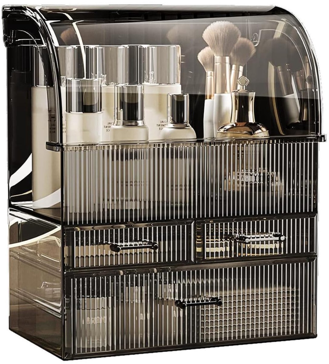 Omgoods - Organizer Makeup - Acryl Met Deksel voor Cosmetica