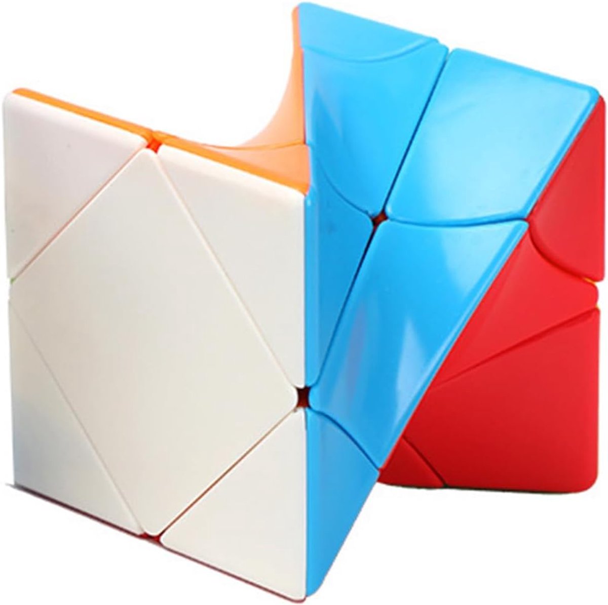 Skewb Cube 3x3, 3D Hersenen Teasers Stickereless Speed Cube voor Speed Cube Liefhebbers (YX)