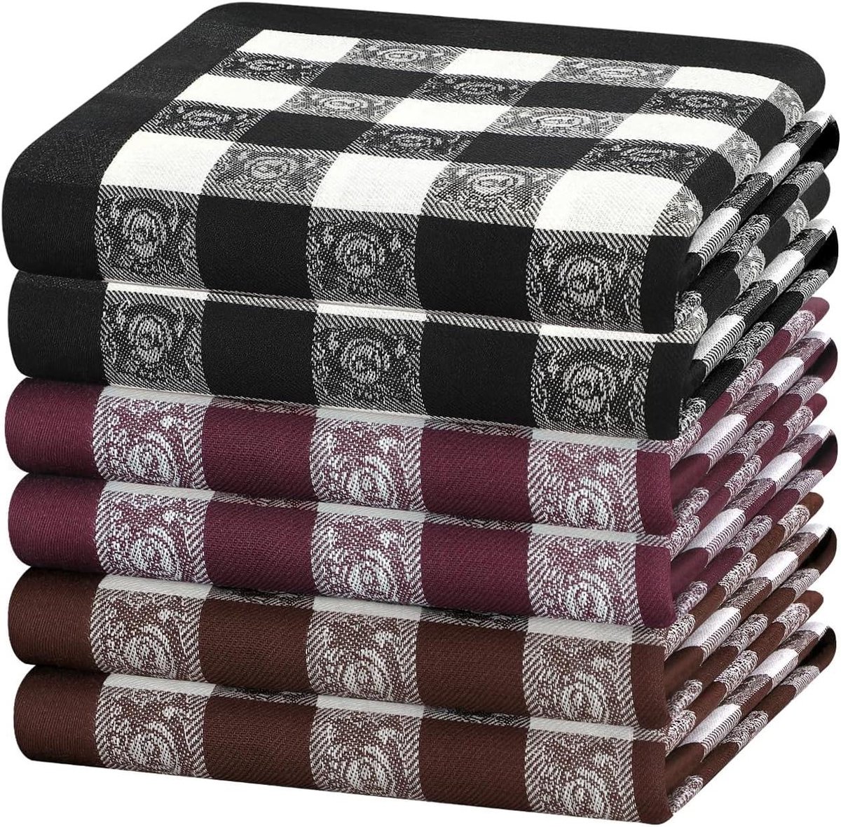 Katoenen Zakdoeken - Zakdoek Heren - Dagelijks Gebruik - Zacht Geweven - 42.5x42.5cm - Multicolor