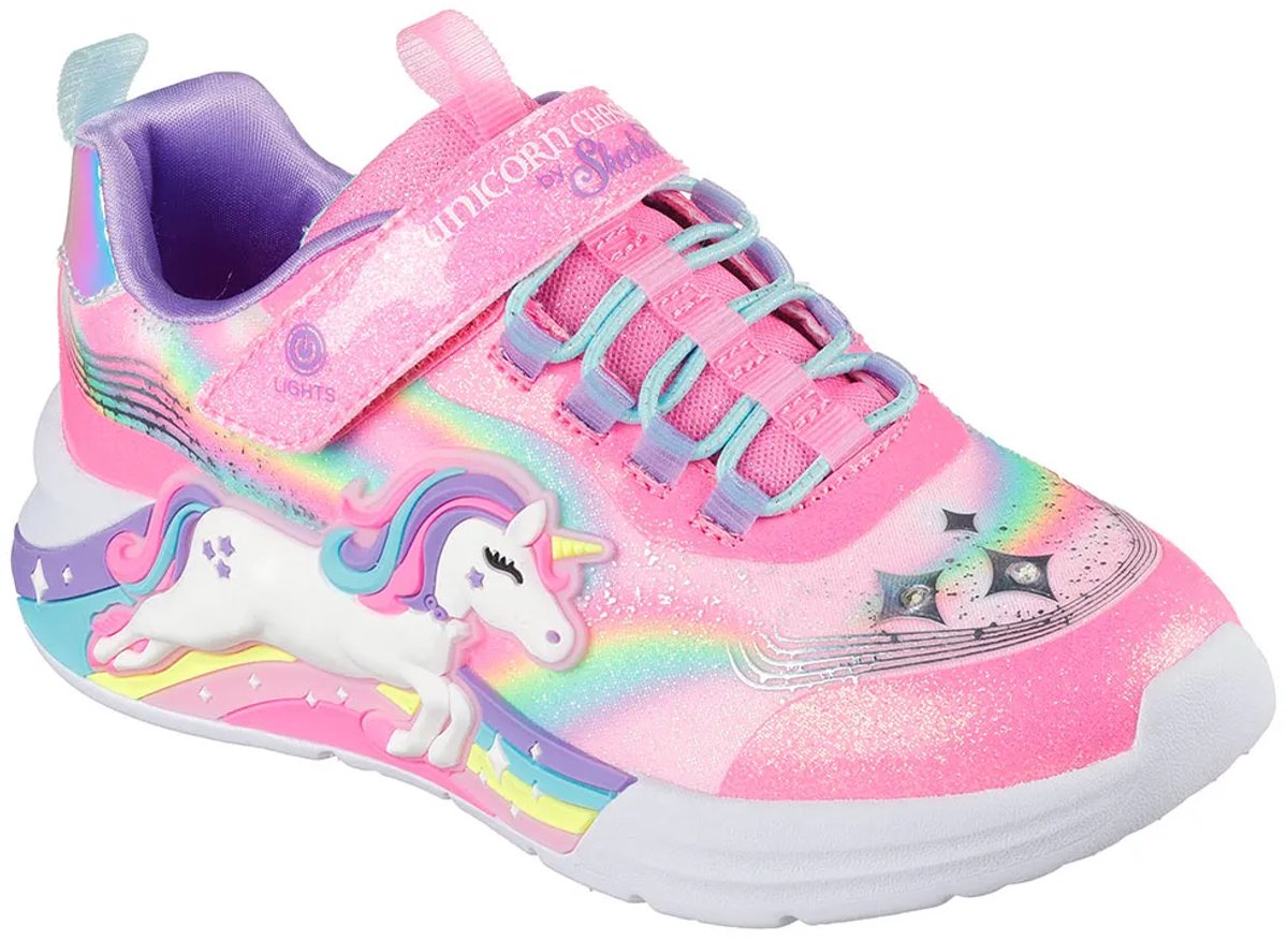 Skechers Unicorn Chaser Schoenen Roze EU 33 1/2 Meisje