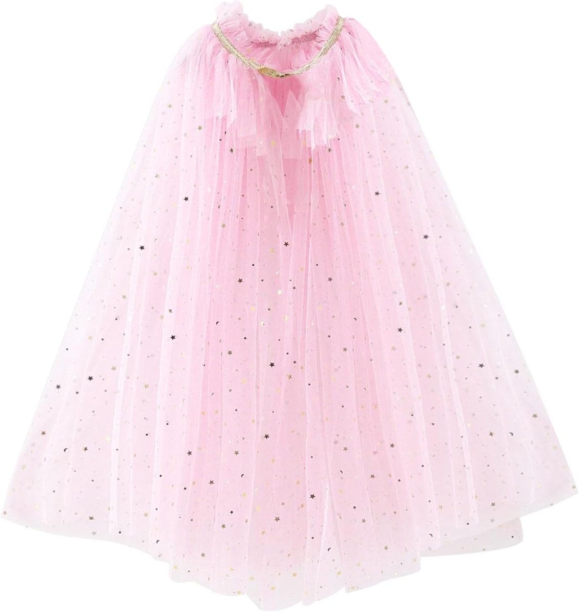 Cape voor prinsessen, kleurrijk, mooi, verkleden, kostuum