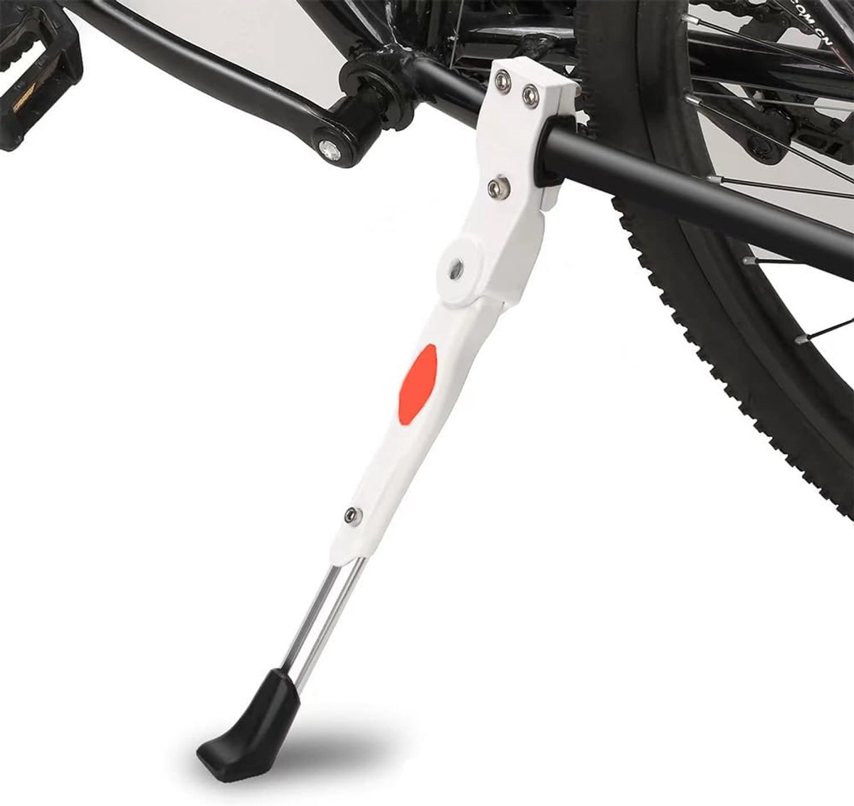 zwart, Bike Kickstand, In hoogte verstelbare fietsstandaard