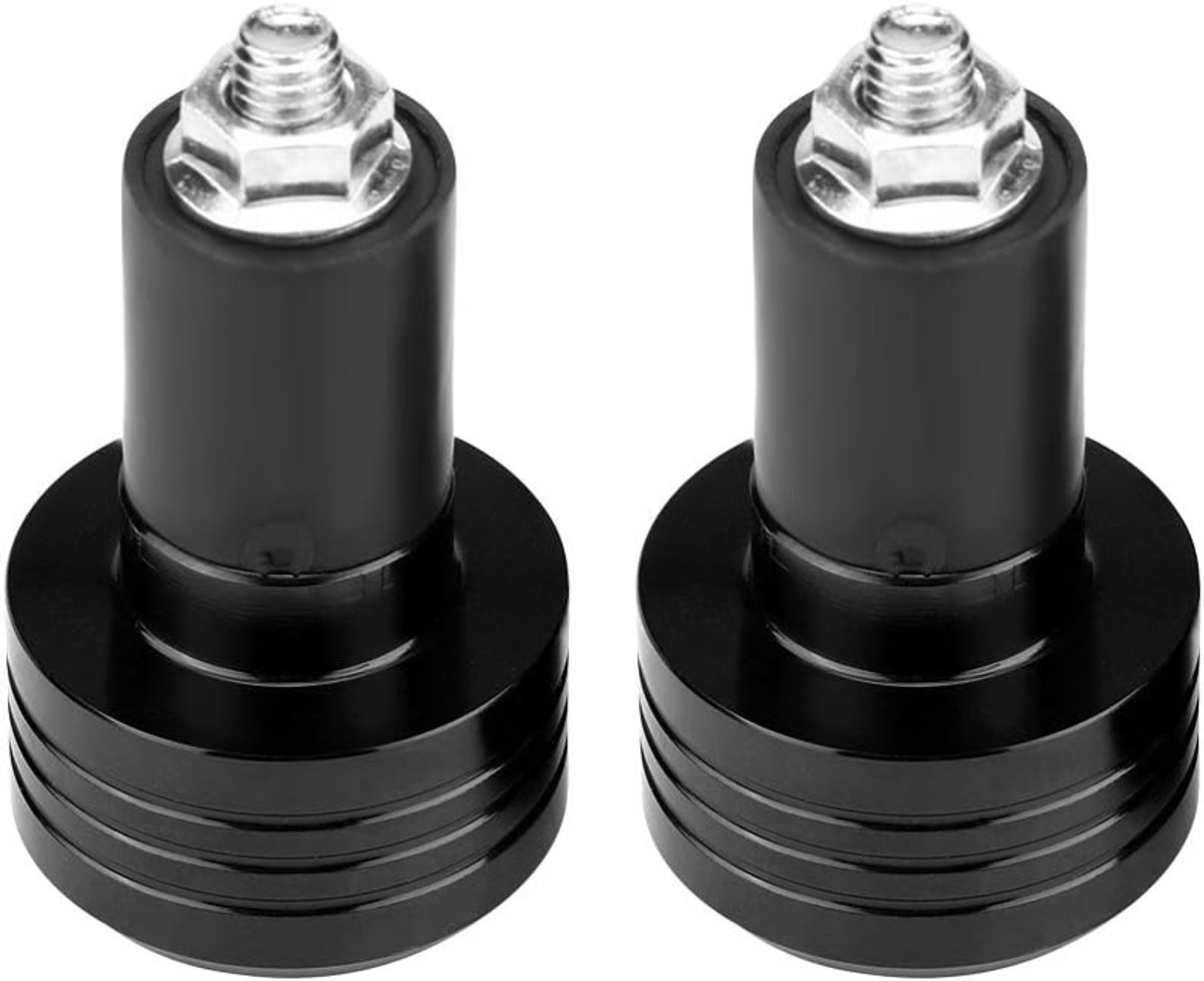 Stuurstangdoppen Paar 22 mm universeel aluminium Motorfiets grip