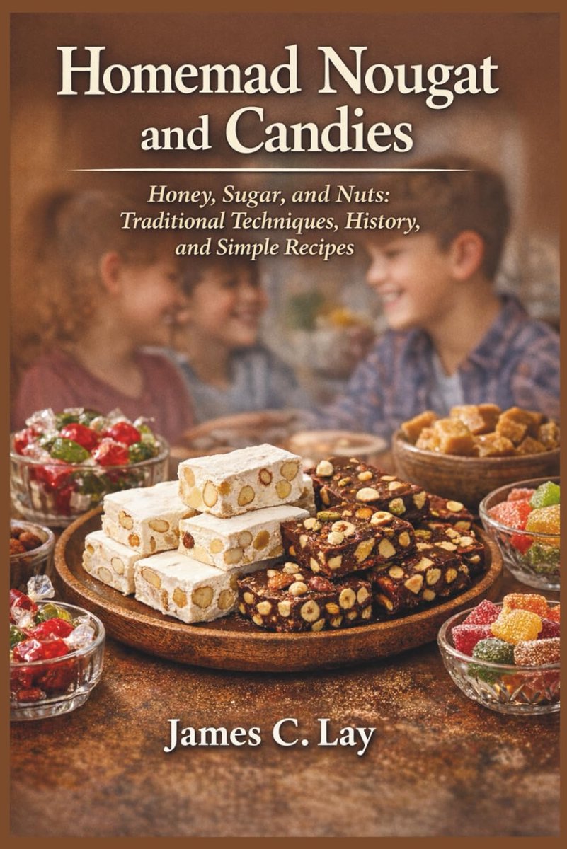 Nougat Candies: Honey, Sugar, Nuts: Traditional Techniques, History