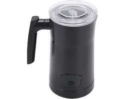 Elektrische Melkopschuimer - Melkschuimmaker Cappuccino - Koffie Dranken Maken - LED Touchscreen Bediening - 350 ml - Zwart
