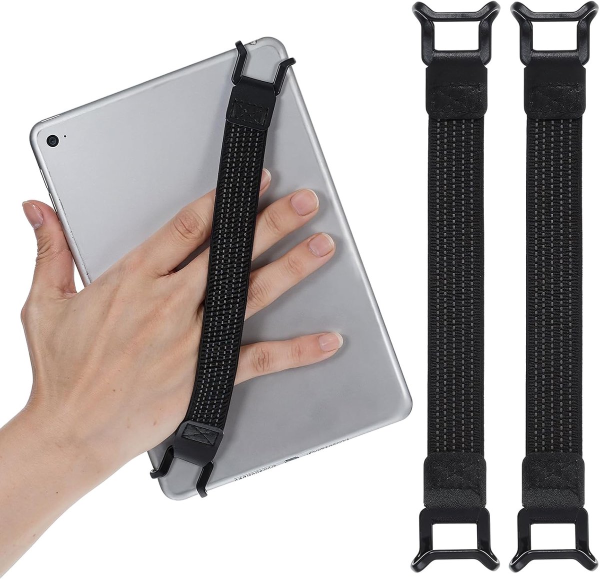 2-delige set beveiligingshandriemen voor tablets voor tablet-pc