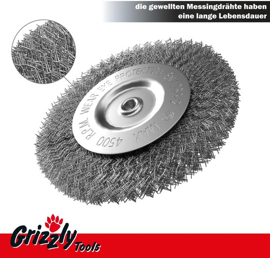 Omgoods - Elektrische Voegenborstel Set van 2 voor Grizzly Tools — afbeelding 3
