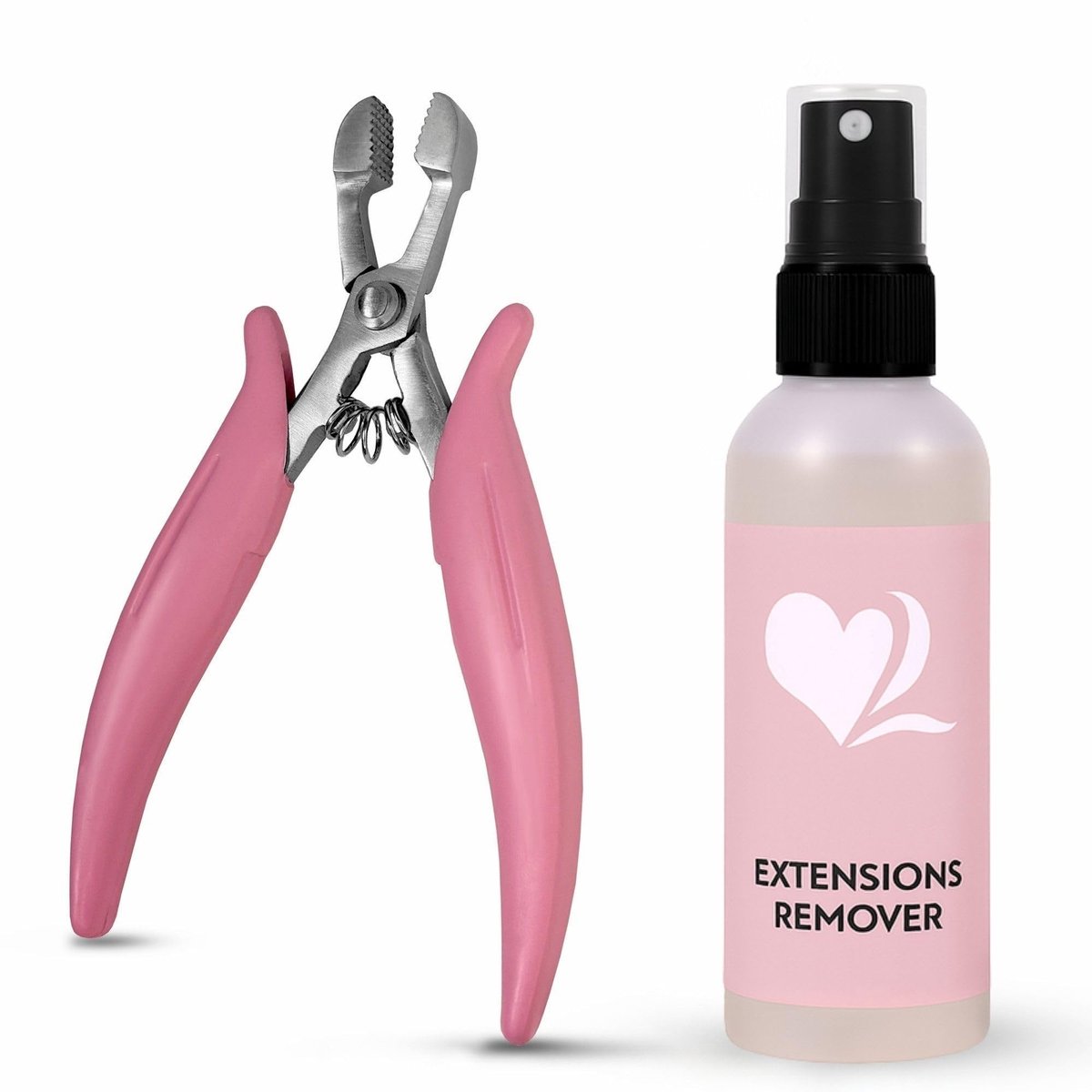 Omgoods - Haar Extensions Verwijderingsset - Inclusief Tang en Hechtingsoplosmiddel voor Eenvoudige Verwijdering