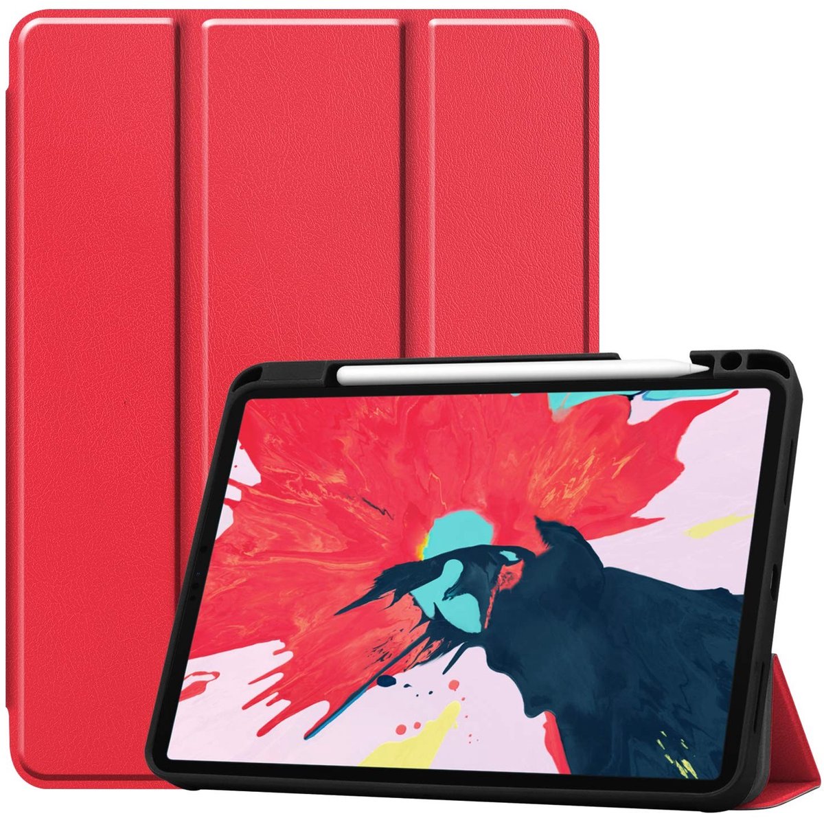 Omgoods - Beschermende Case voor Apple iPad Pro 11 Inch 2020 - Standfunctie en Auto Sleep/Wake