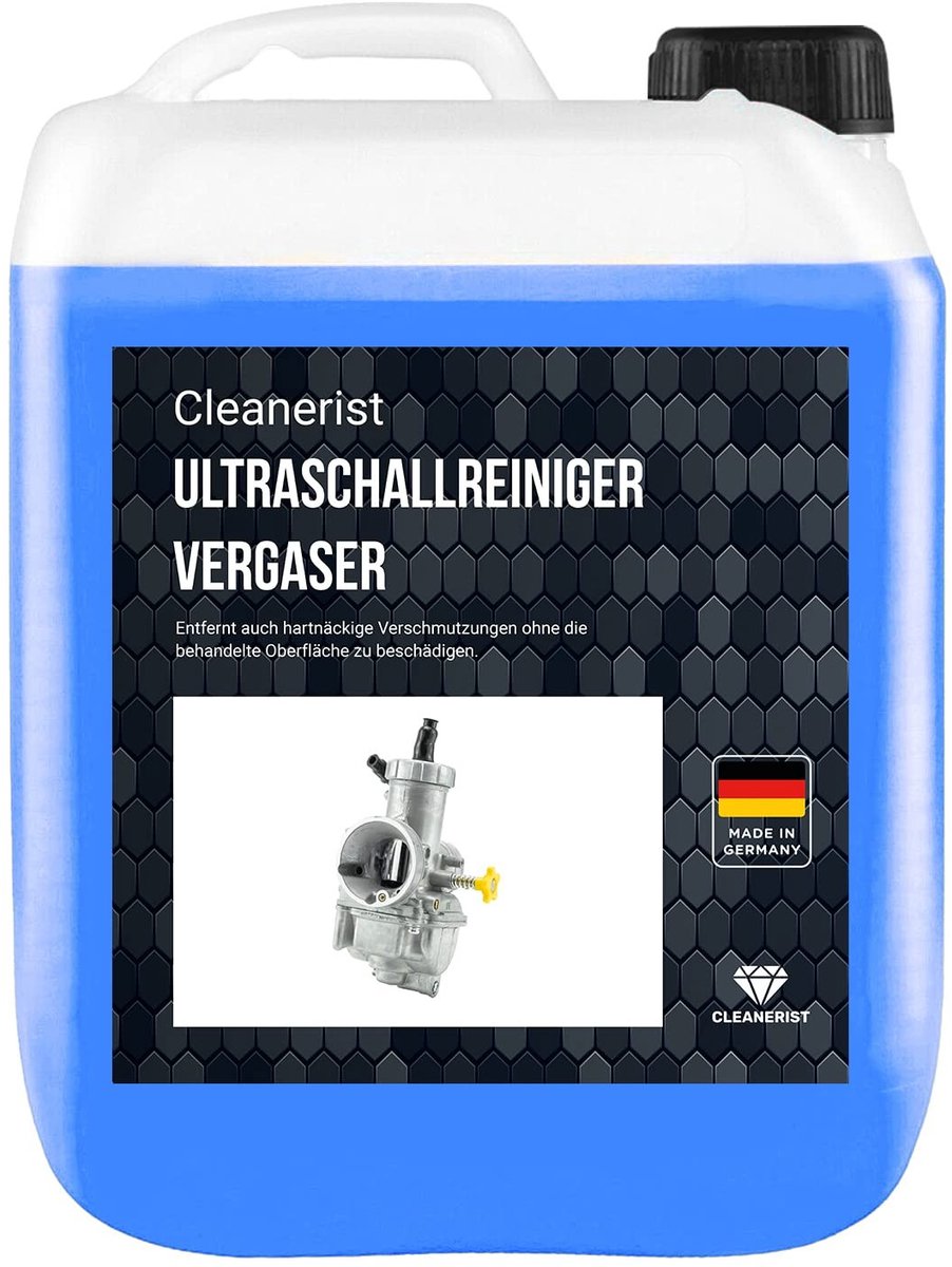 Omgoods - Cleanerist 10L - Ontvetter voor carburateurs en motoronderdelen, biologisch afbreekbaar