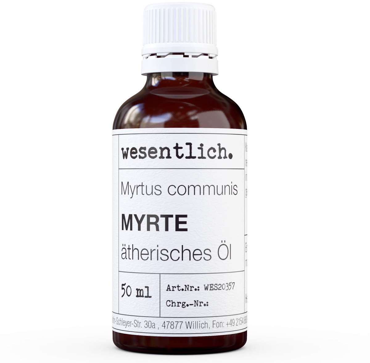 Omgoods - 100% Natuurlijke Myrthe Olie - Essentiële Olie in Glazen Fles (50ml)