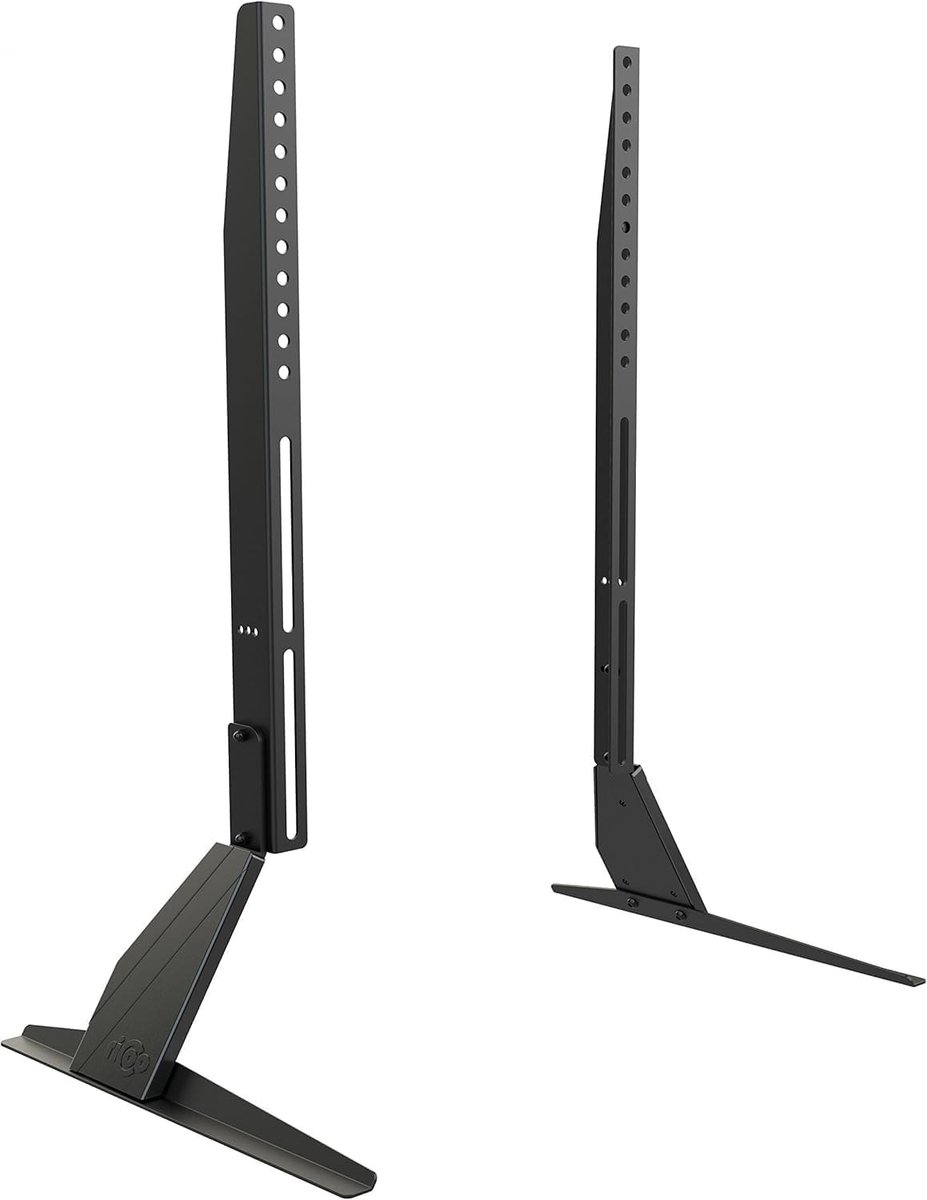 Omgoods - Verstelbare TV Stand met Universele Beugels voor 30-65 Inch TV's tot 40 kg
