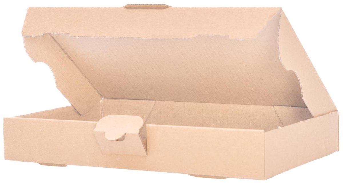 Omgoods - 400 Maxi Postal Boxes 180 x 100 x 30 mm - Bruin