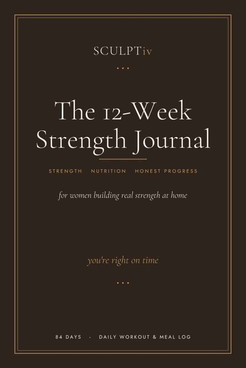 SnelShoppen - 12-Week Kracht Journal voor Vrouwen - Dagelijks Kracht & Wellness Logboek, Thuis Dumbbell Workouts, Maaltijden, Waterinname, Beweegbibli