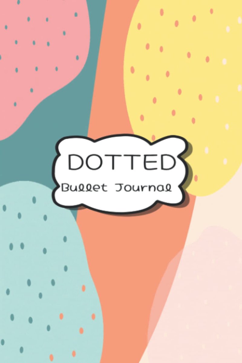 Bullet Journal multicolor 6x9 - 100 stippenpagina's - creatief notitieboek - ideaal voor planners - ShopVlot