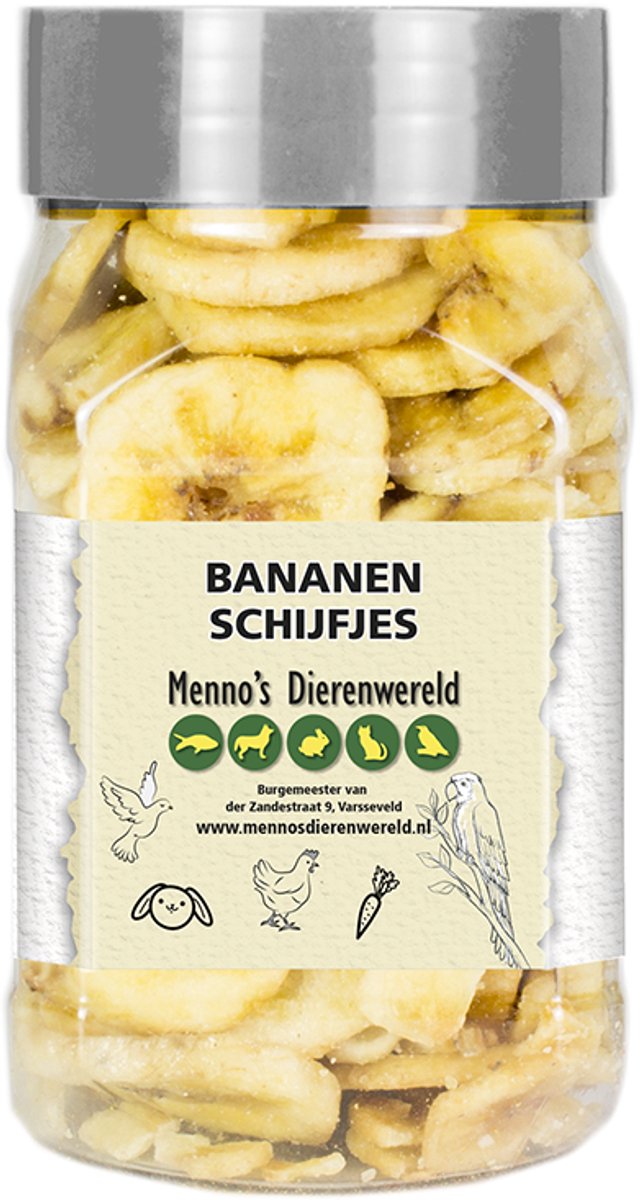 Banaan schijfjes 350 ml/150 gr.