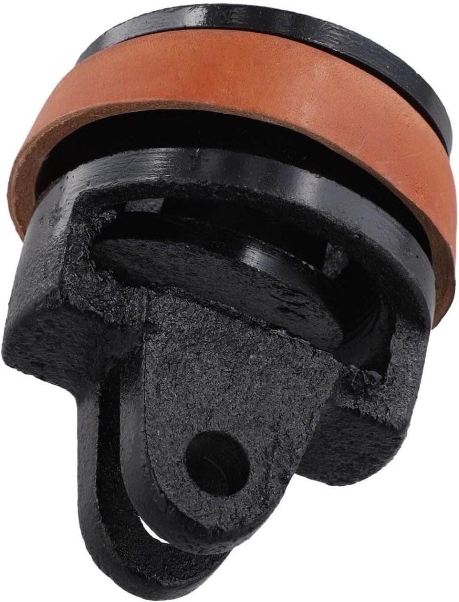 Reservezuiger - Zuiger pomp Pompzuiger - Pompen Onderhoud - Robuust Gietijzer - 90 mm - Zwart