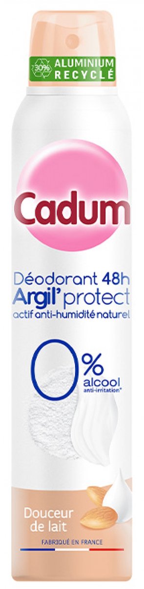 Cadum Argil'Protect 48H Deodorant Gentle Milk Spray 200 ml