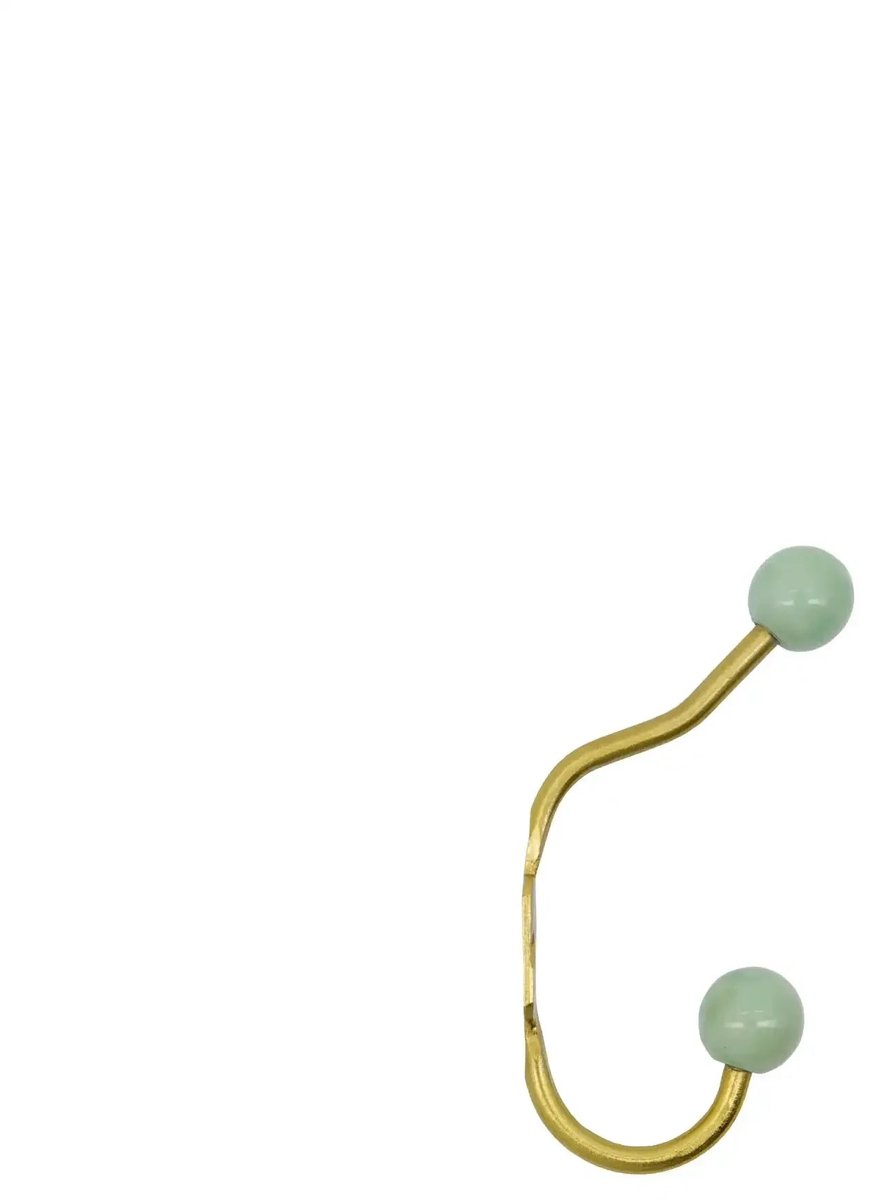 House Doctor Haak Ball Aqua 13cm - 2 stuks