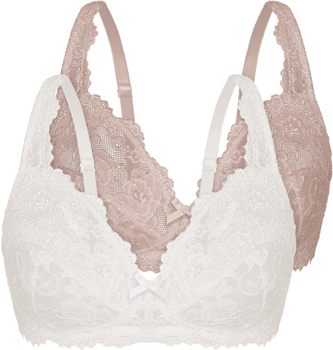 2-pack Soft-bh Classic Lace