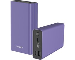 imoshion® Powerbank 20000 mAh - 30W Ultra Snellader - 4x Smartphone Opladen - USB C / USB A - Powerbanks - Universeel - Quick Charge 3.0 en Power Delivery