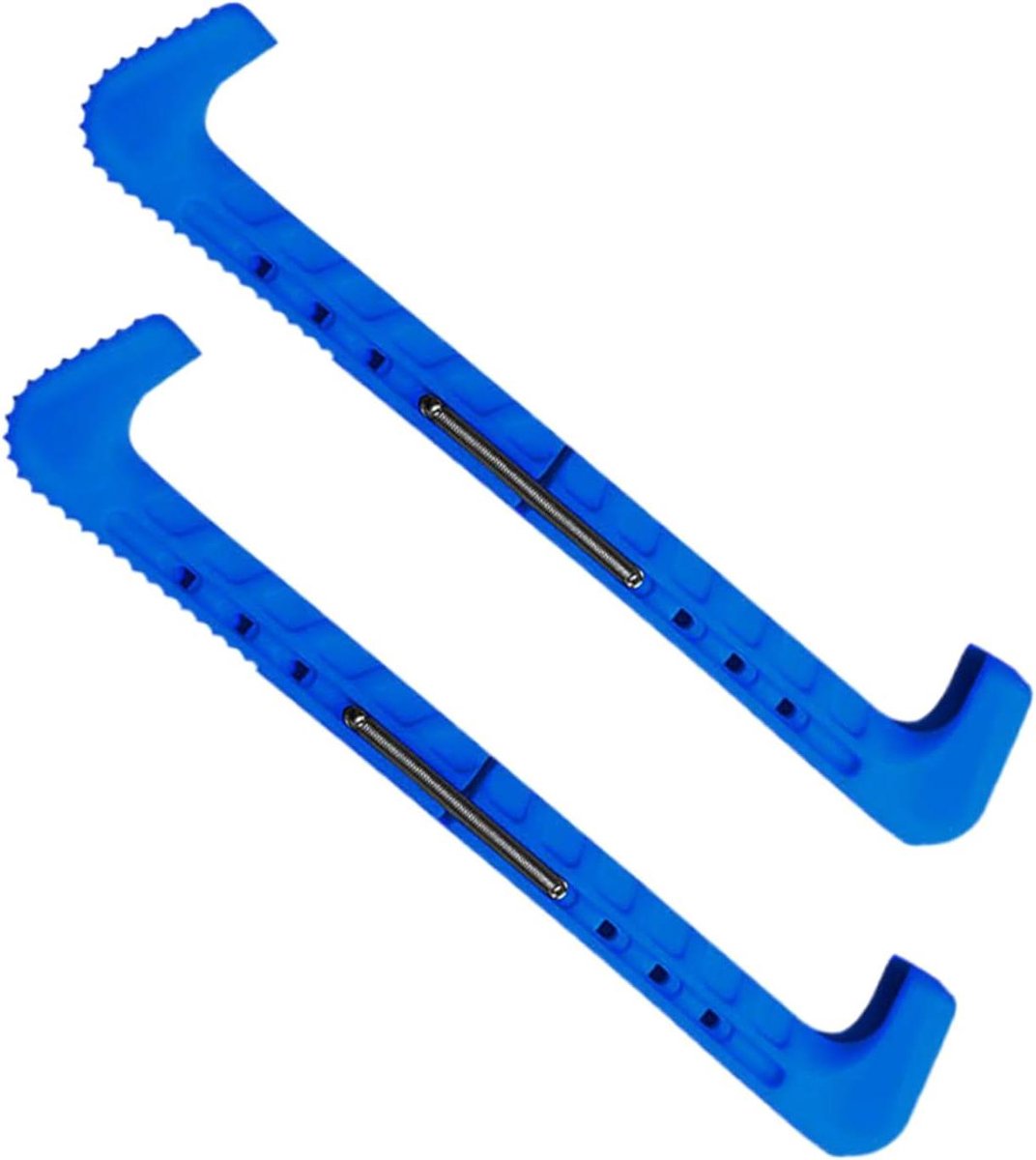 Schaatsbeschermers - Schaats hoezen - Schaatsen beschermen - Verstelbare lengte - 31 cm - Blauw