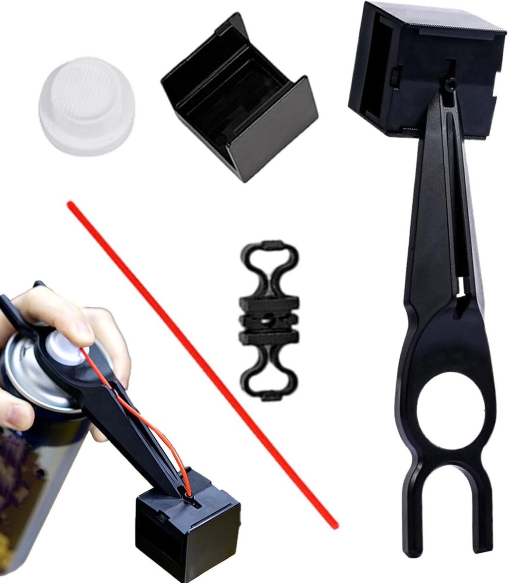 Kettingsmeermiddel Motorfiets - Smeergereedschap Ketting - Onderhoud Voertuig - Anti-splash Technologie - 18.5 cm - Uniek kenmerk