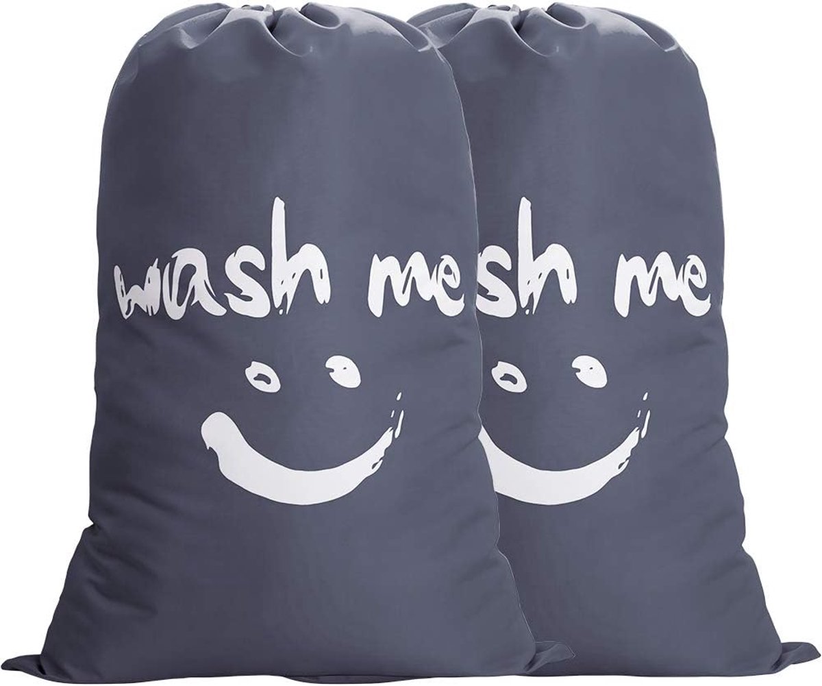 SnelShoppen - Reiswaszak, Vuilwasverzamelaar, Grote Opvouwbare Wasmand, Opbergzak, Wasbak, Wasmand, Buitenwasmand, 120L, Donkerblauw