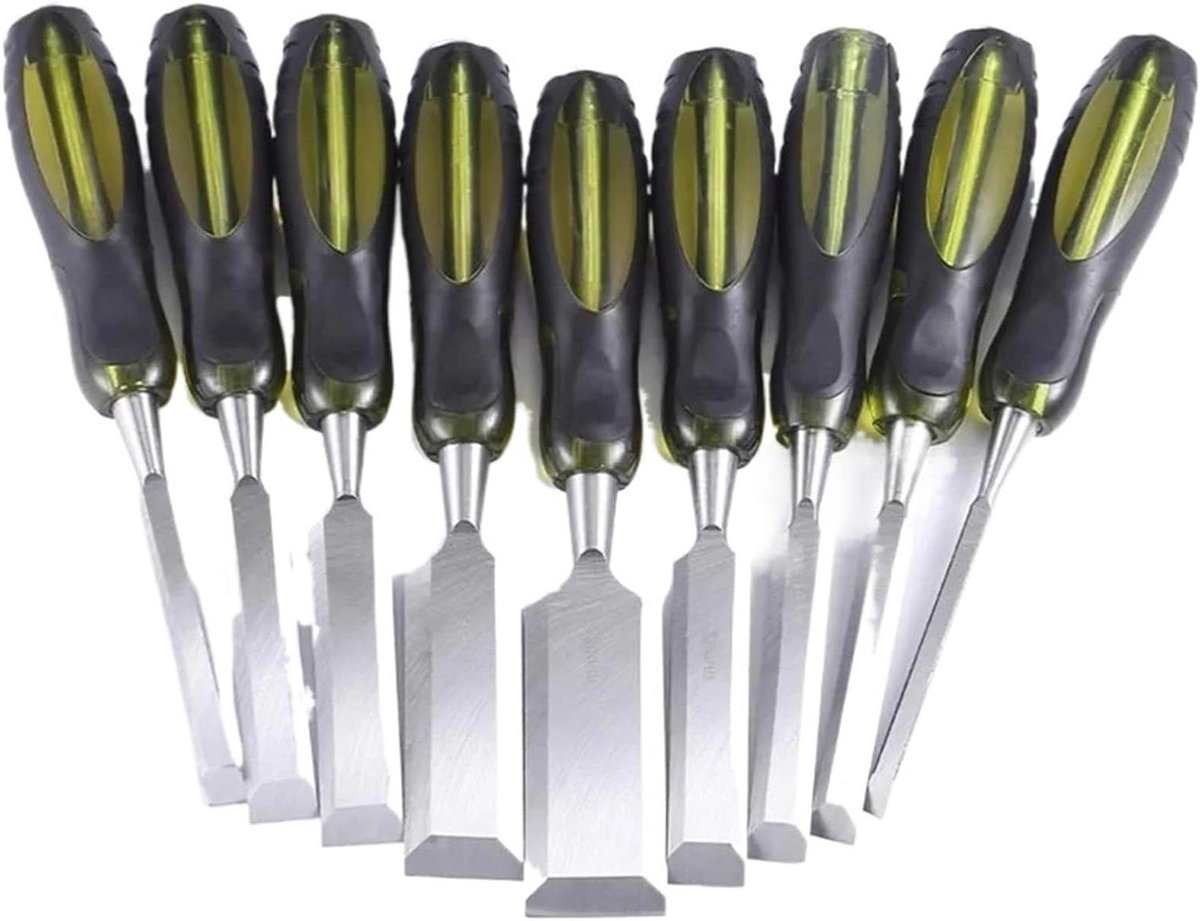 Houtbeitel Set - Gereedschap Set Hout - Houtbewerking - Spiegelgepolijste Rand - 6 mm - Niet gespecificeerd
