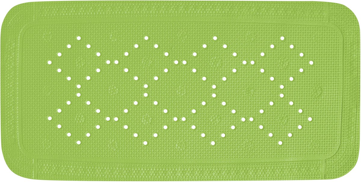 Spirella Badmat Antislip voor Badkuip – Badkuip Mat met Zuignappen en Afvoergat – Douche Antislip Mat voor Kinderen en Volwassenen