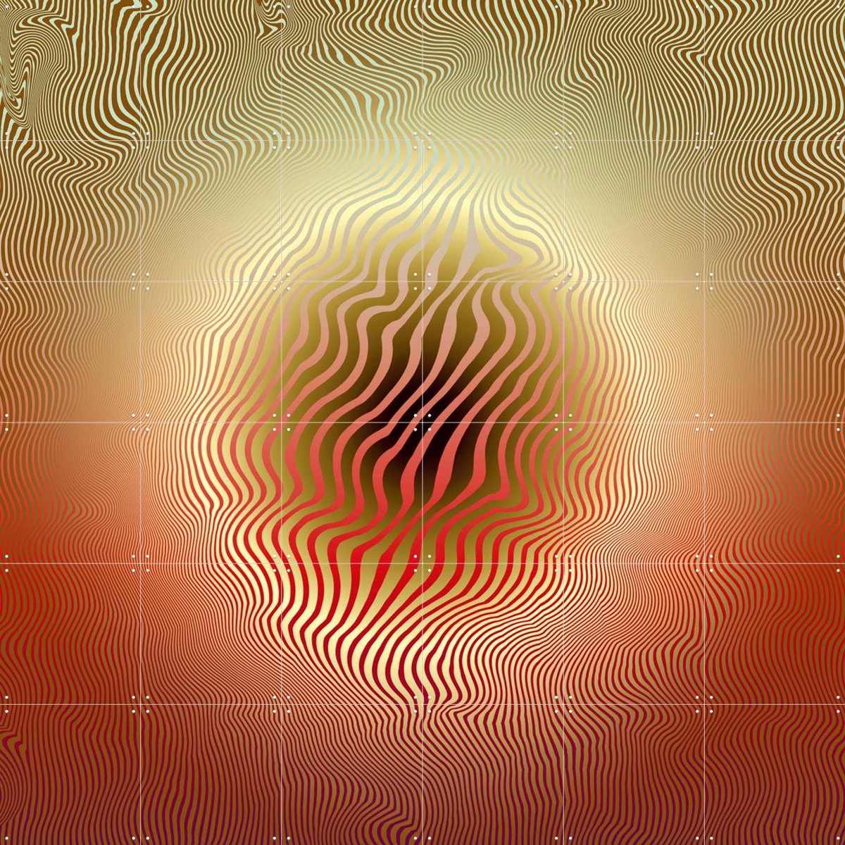 IXXI Nucleus, Angelo Cerantola - 120 x 120 cm - Gratis ophangtool - Grote wanddecoratie en posters - Surrealisme, Geometrische Kunst, Digitale Kunst