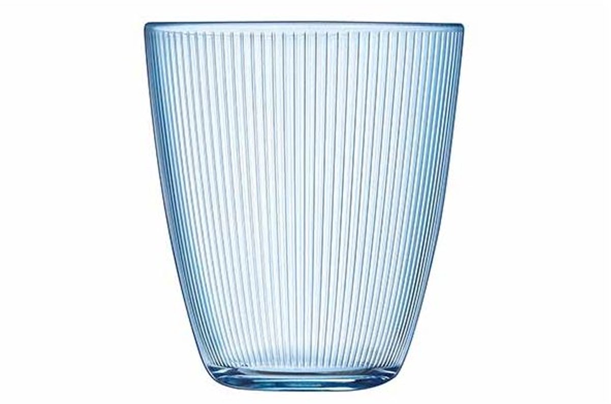 Concepto Stripy Glas Blauw 31cl