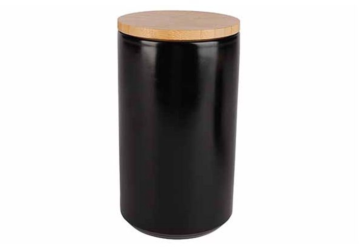 Black&wood Voorraadpot D10xh17,3cm