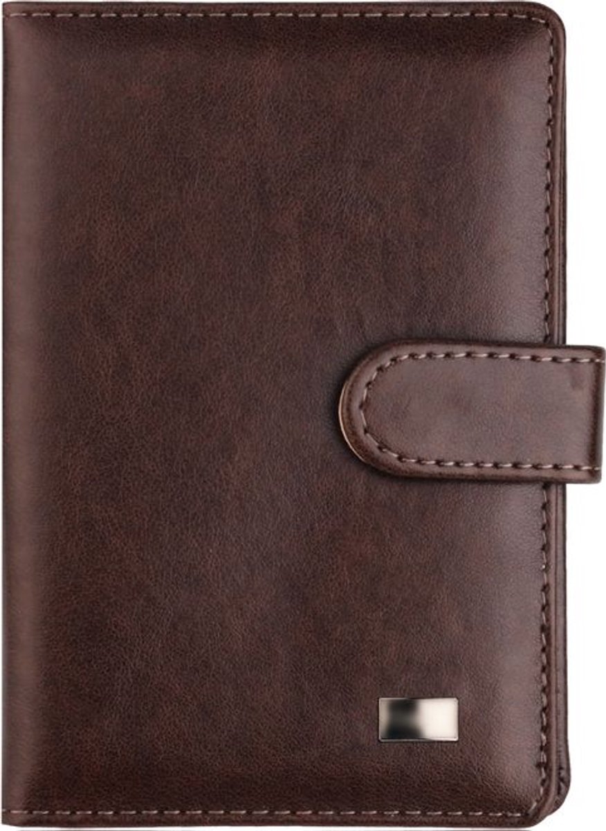 Mobigear Paspoort Hoesje - Bruin