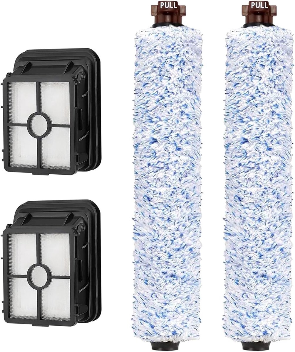 accessoires voor Bissell CrossWave 17132, 1785, 2551, 2225N, 25821, 2519, 2582N, CrossWave 1926 houten vloerborstel en vacuümfilter 1866