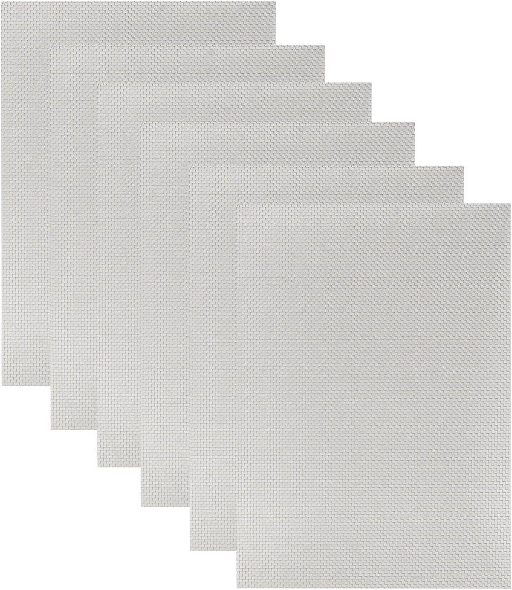 blad, fijn draadgaas, 20 mazen afvoerdekselgaas, ventilatiegaas, knaagdiergaas, ongediertewerende gaas, voor ventilatie, keuken, tuin, ramen, deur, filter (9 stuks (150 X 210mm))