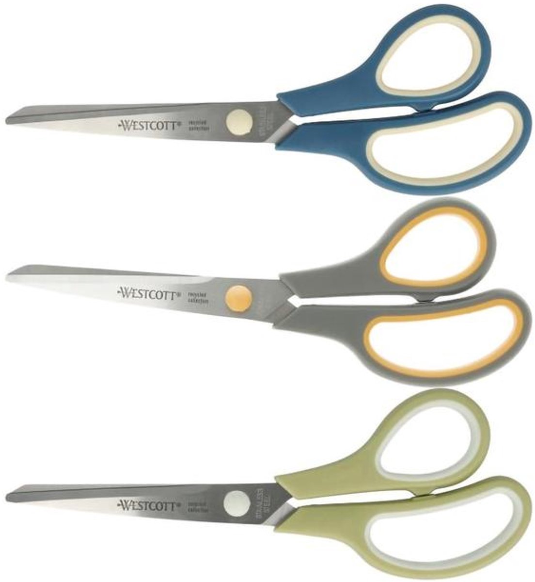 Westcott - Schaar - Softgrip GRS - Lengte 20,1 cm - doos à 6 stuks assorti - AC-E1330283