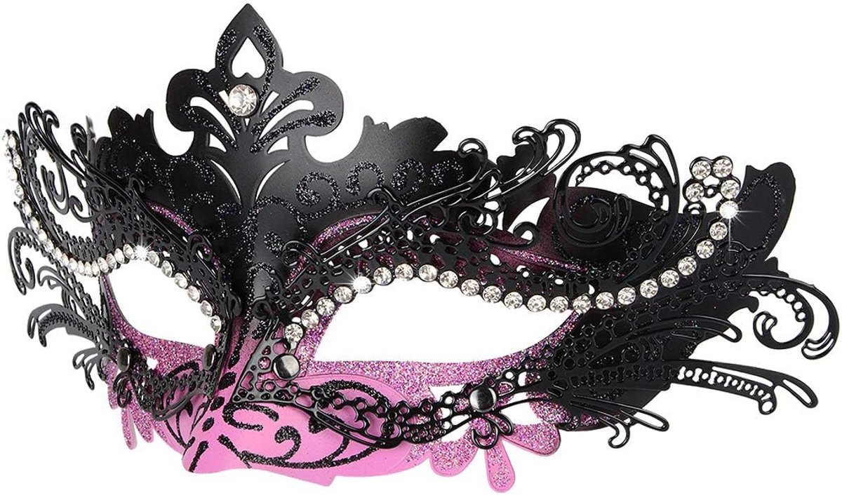 Maskerade masker, Mardi Gras Deecorations Venetiaanse maskers voor vrouwen