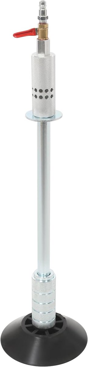 Uitdeukgereedschap met 3 zuignappen (8 cm, 11,8 cm, 15,5 cm), pneumatische uitdeukhamer, totale lengte 57 cm, auto-gereedschap, antislip zuignappen, voor het repareren van deuken op autooppervlakken