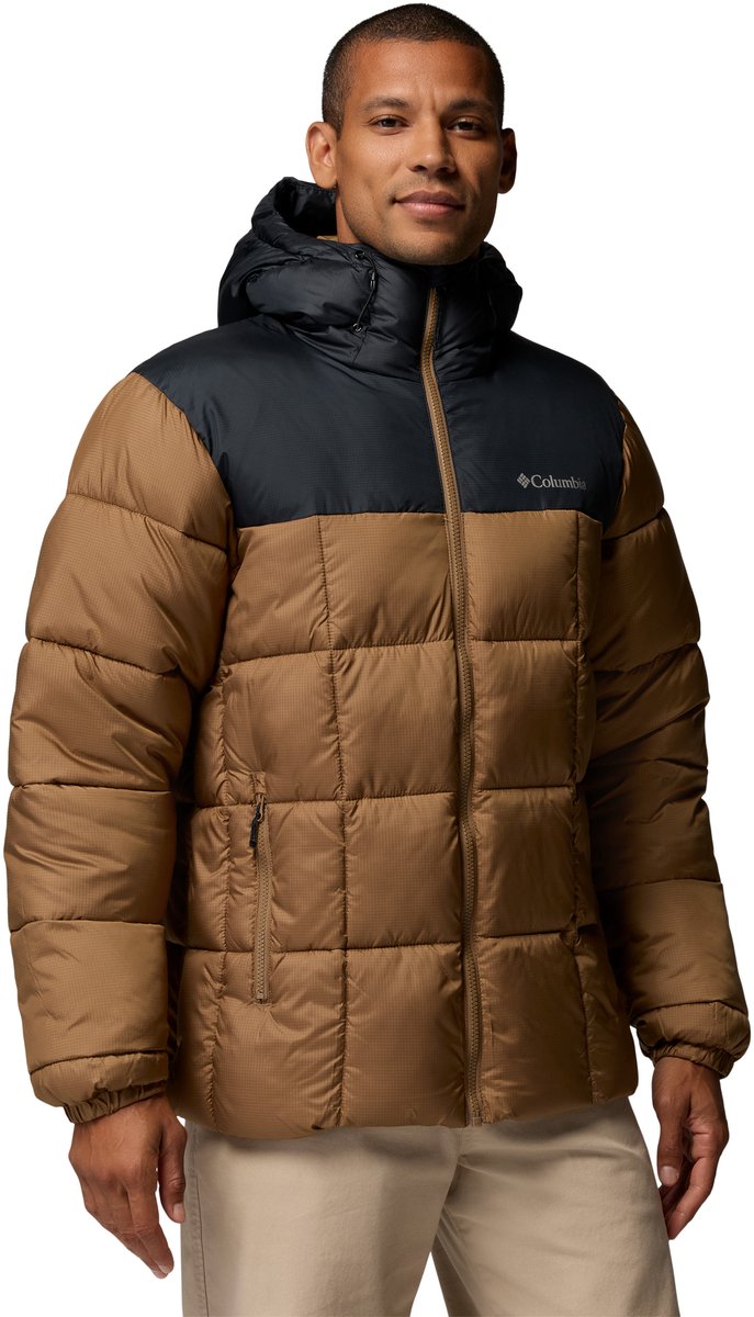 Columbia Puffect™ IV Hooded Jacket Heren Outdoorjas Delta Zwart
