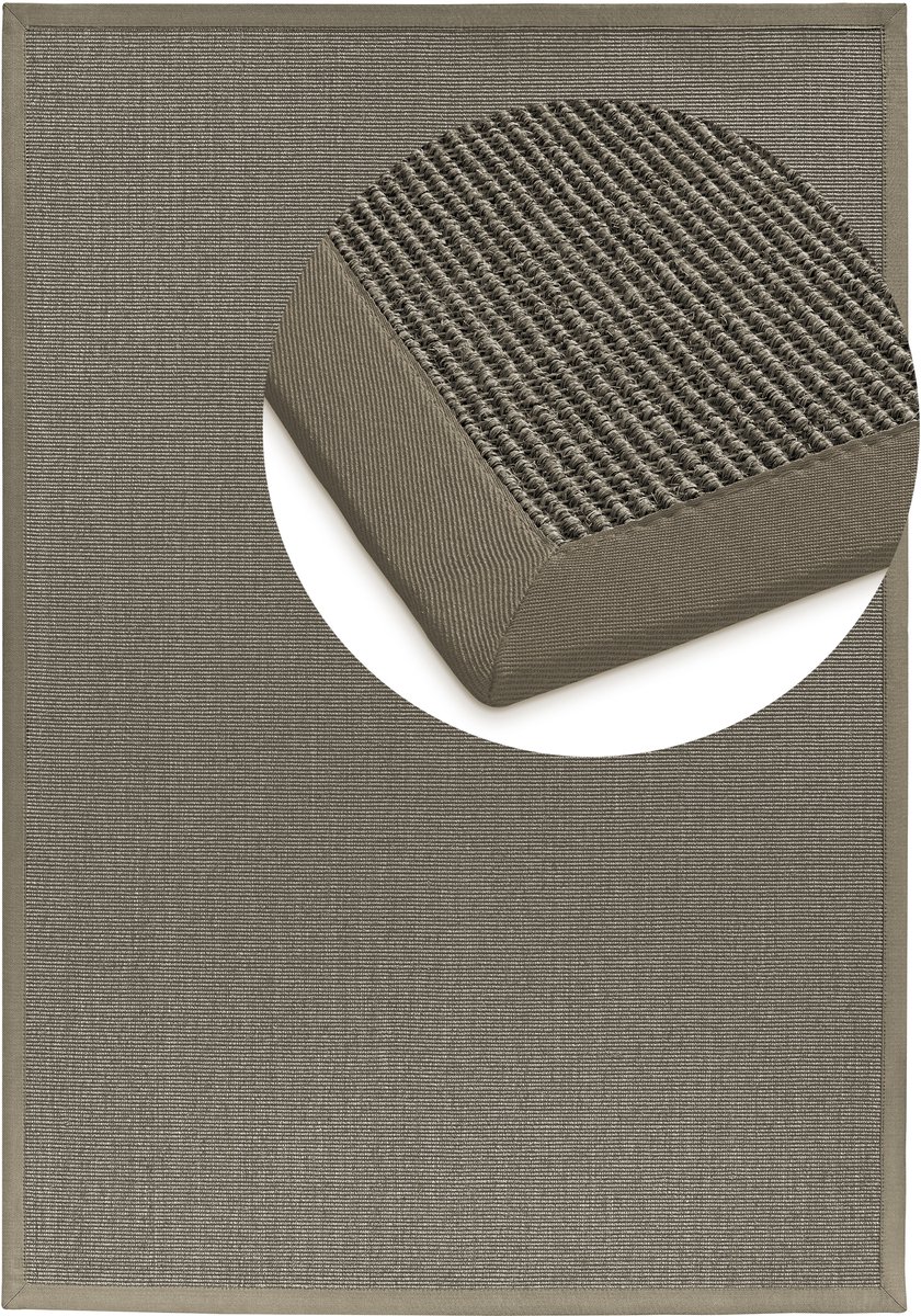 Vloerkleed Sisal Mara S2 platinum 80x150cm