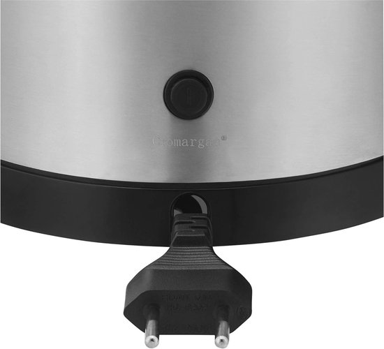 Elektrische Citruspers - Sinaasappelpers Citroenpers - Vers Sap Maken - Hefboomwerking Optimale Opbrengst - 160 Watt - Mat Roestvrij Staal — afbeelding 3