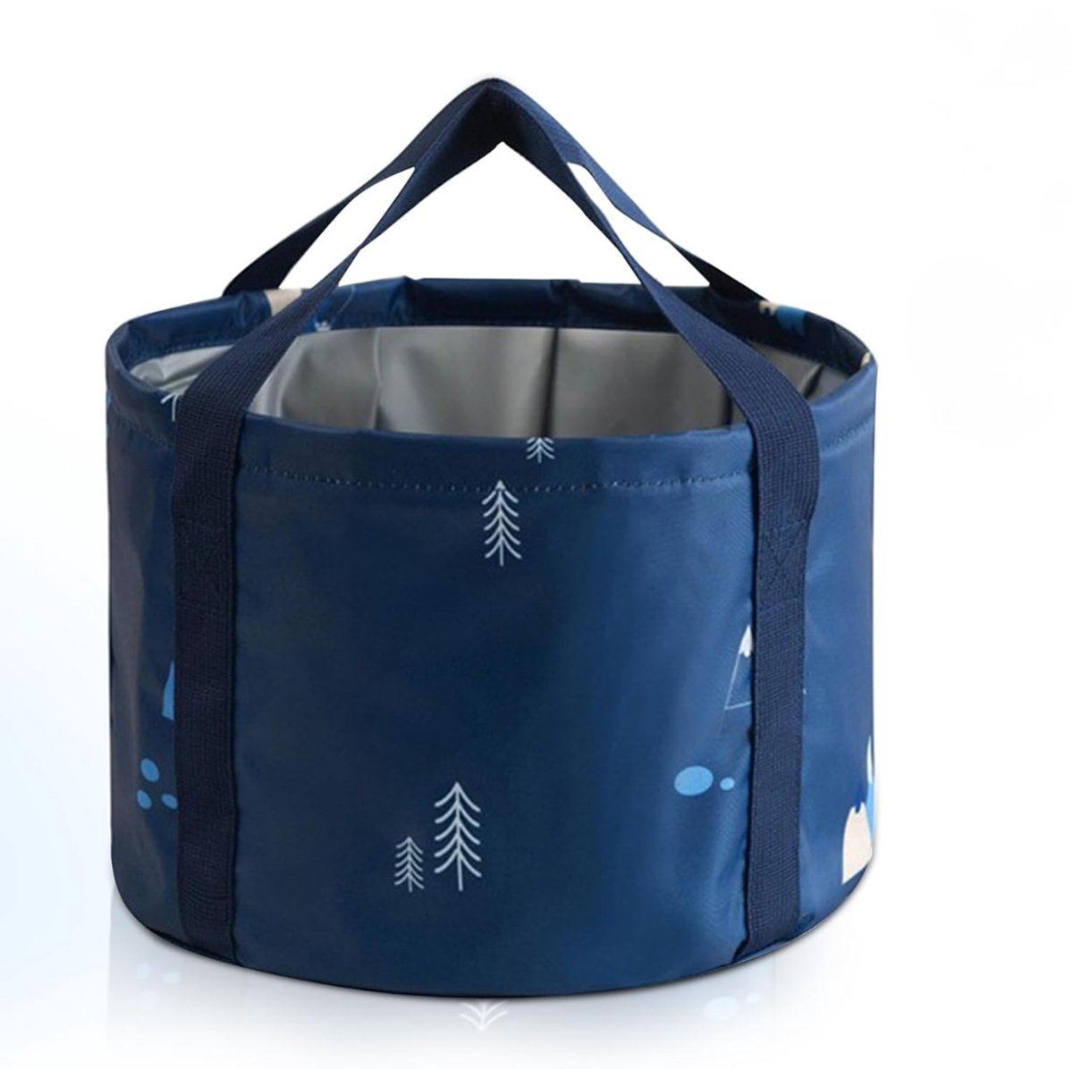 LNMsolutions® Voetenbad - Voetbad - Voetenbadje - Donkerblauw - 35cm x 35cm x 25cm