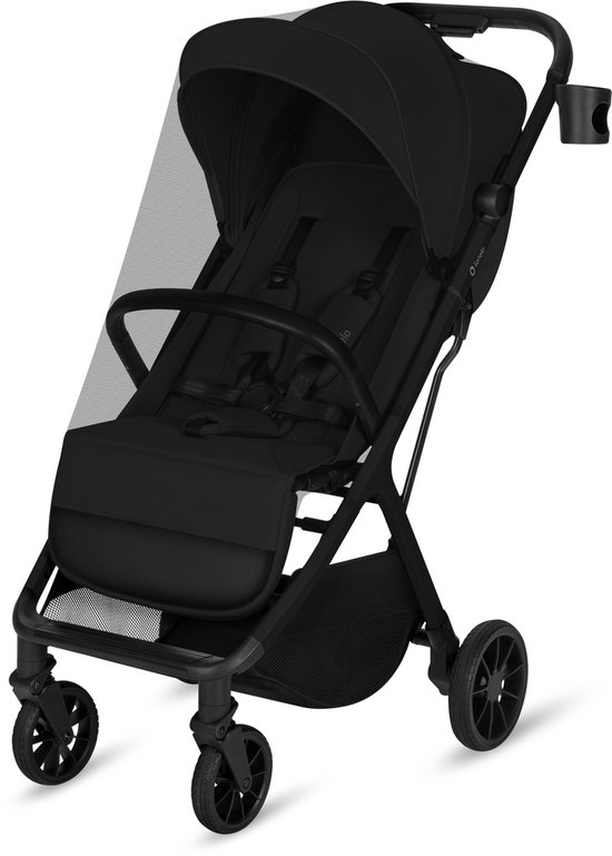 Lionelo Cloe Plus Buggy - Automatisch Inklapbaar - Kinderwagen tot 22 kg - Compact & Lichtgewicht - Verstelbare Rugleuning - Grote Geveerde PU-Wielen - UPF50+ XXL Zonnekap - Voetenzak & Bekerhouder van LIONELO — afbeelding 2
