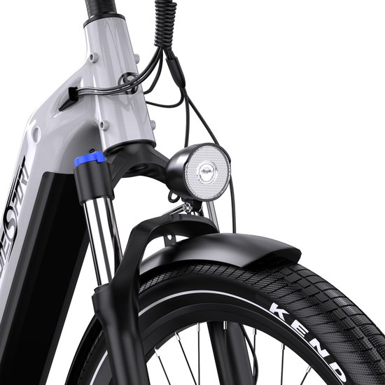 Maxtron Marathon Elektrische Fiets - 36V 22.5Ah Accu - Actieradius tot 160 km - 27.5×2.0 Inch Banden - Stadsfiets - Mechanische Schijfremmen - Max. Belastbaar 120 kg - Paars van Maxtron — afbeelding 5