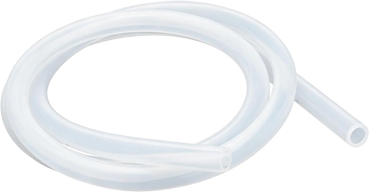 slang voor levensmiddelen, 12 mm x 16 mm, 1 meter met 12 mm ID x 16 mm buitendiameter, flexibele siliconen slang voor levensmiddelen, transparante siliconen slang, water- en luchtslang