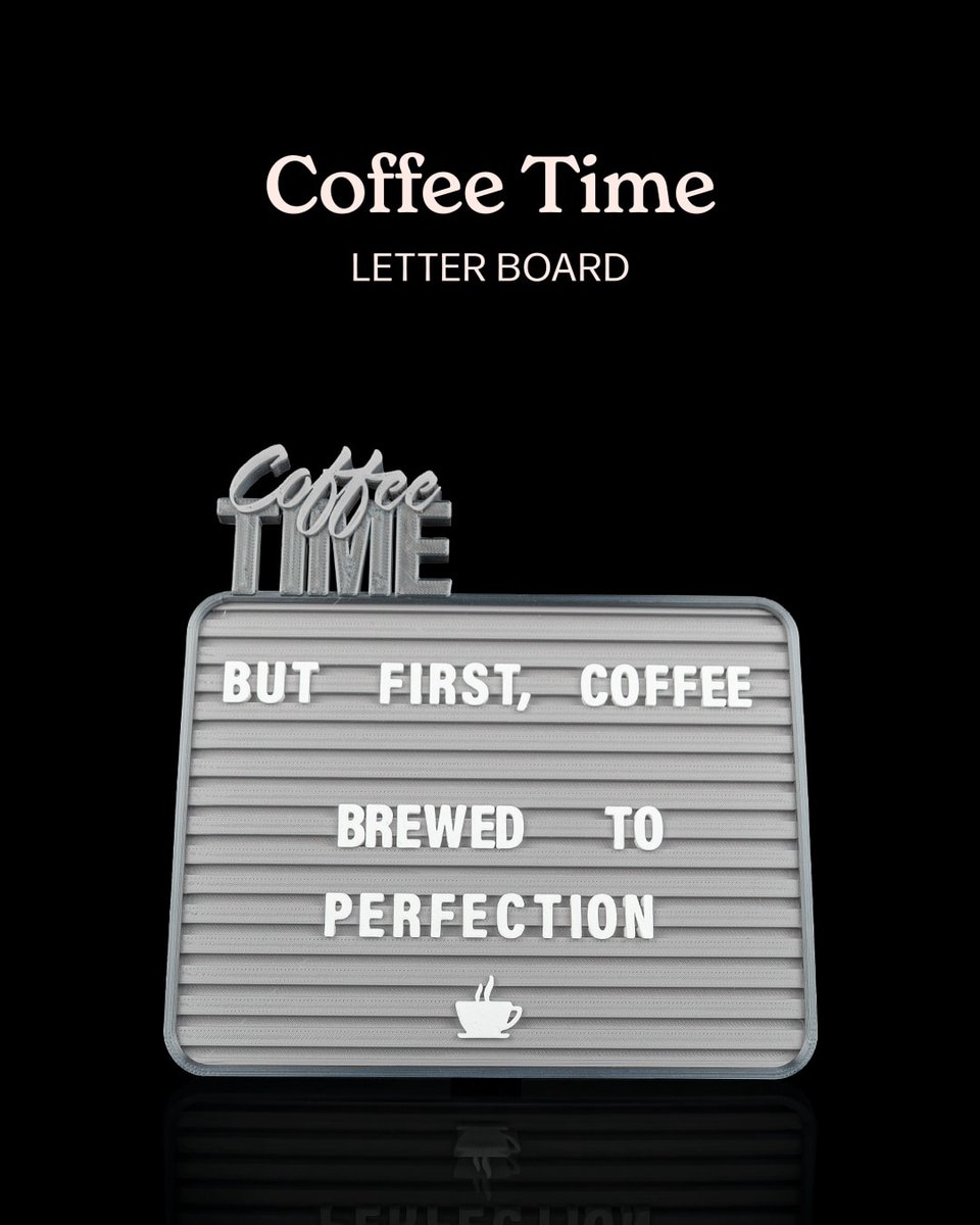 Coffee Time - Organizer voor koffie en thee - Decoratief keukenaccessoire - woonaccessoire, bureau organizer, houder, kantoor, werkplek, interieur