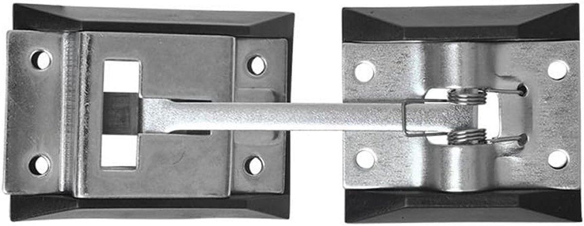 1-4 deurstoppers met bevestigingsdeel, klaphouder voor caravan, camper, aanhanger, boot, ingangsdeursluiting, RV-deurhouder (1 stuk)