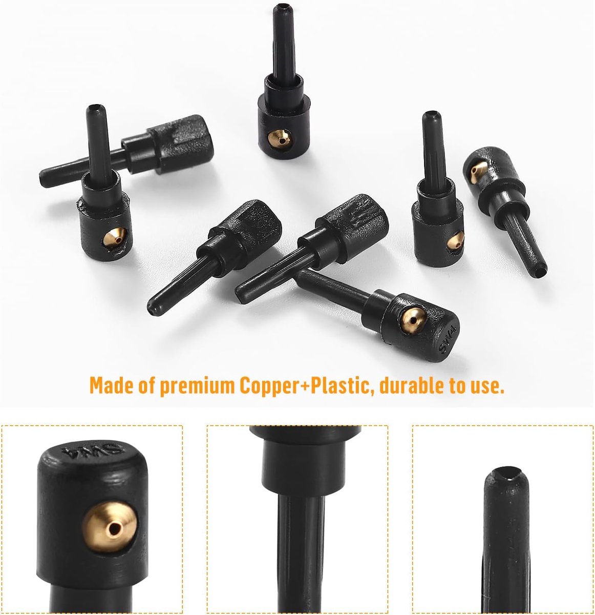 8 Stuks Achterruitsproeiersproeier, Achterruitensproeiersproeier 3B9955985A, Ruitensproeiersproeier, Compatibel met VW Golf Audi Seat