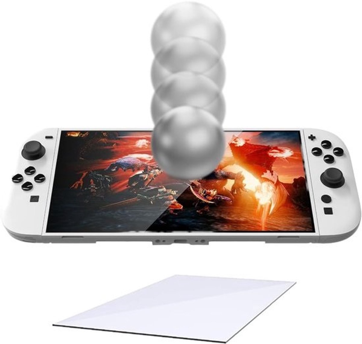 Screen Protector Set - Display Bescherming - Console Gaming - 9H Hardheid Krasbestendig - 0.33mm Dikte - Helder